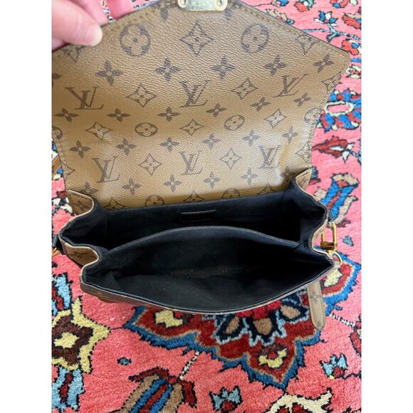 Louis Vuitton Pochette Meti Monogram Reverse Canvas MM Handbag Crossbody - Picture 9 of 12